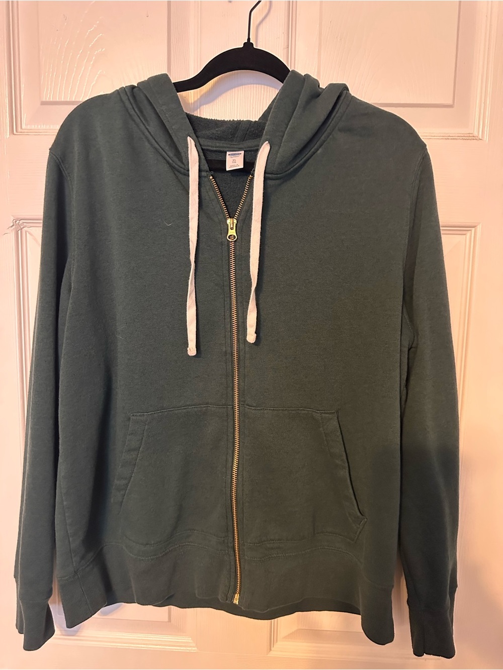 Old Navy Forest Green Zip-Up Hoodie